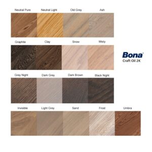 Bona Craft Oil 2k Colour Chart 2023 1 (1)