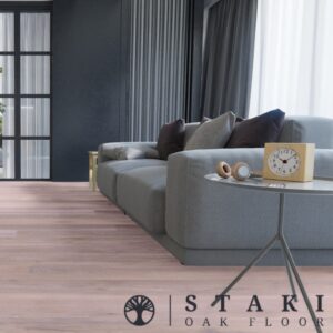 Staki Brushed & White Oil